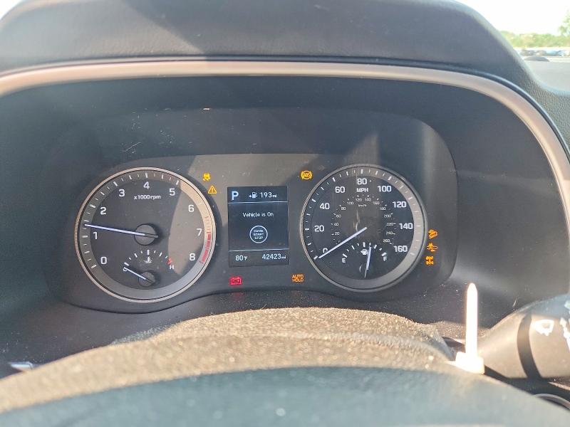 2020 Hyundai Tucson VIN KM8J3CAL3LU150456 COPART salvage auction — FRONT END, Il - Salvage Certificate, sold $3,750 on 2026-07-27 (photo 9)