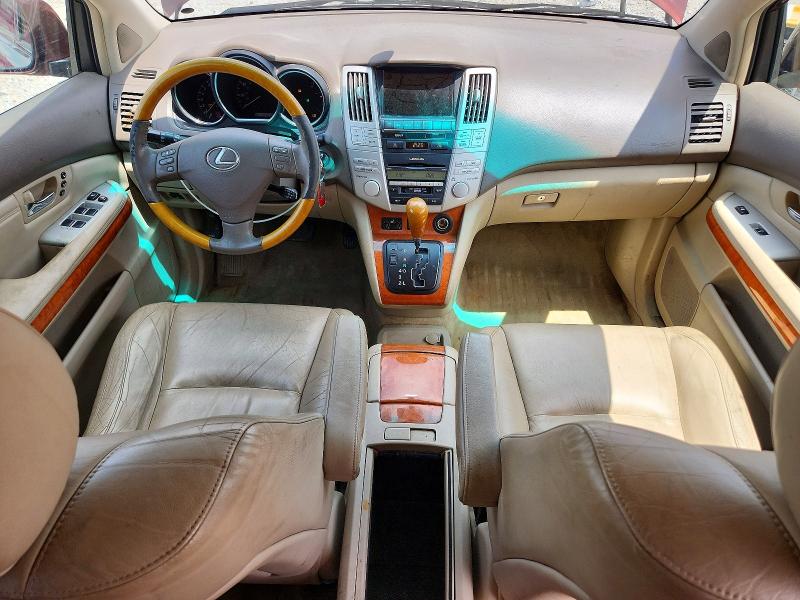 2009 Lexus Rx 350 VIN JTJHK31U692858829 COPART salvage auction — FRONT END, Oh - Cert Of Title-Salvage, sold $1,600 on 2026-07-31 (photo 8)