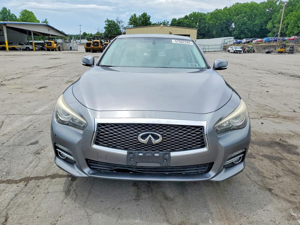 2014 Infiniti VIN JN1AV7AR6EM702449 COPART salvage auction — SIDE, Ny - Mv-907A Salvage Certificate, sold $1,550 on 2026-07-16 (photo 5)