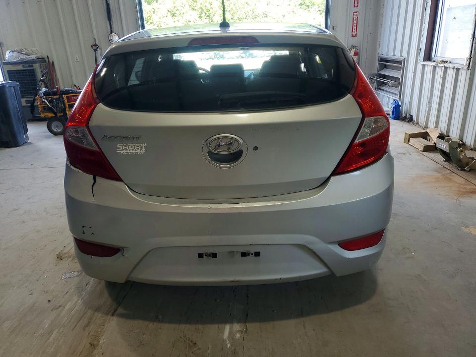 2015 Hyundai Accent VIN KMHCT5AE4FU219018 COPART salvage auction — FRONT END, Ky - Certificate Of Title, sold $200 on 2026-07-09 (photo 6)