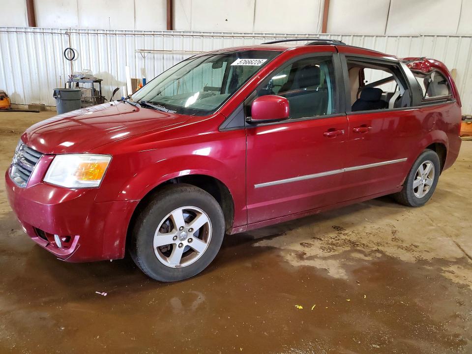 2010 Dodge Caravan VIN 2D4RN5D18AR369109 COPART salvage auction — ROOF, Mi - Certificate Of Title, sold $350 on 2026-07-31 (photo 1)