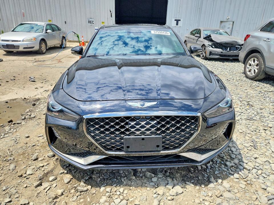 2019 Genesis VIN KMTG44LA1KU012699 COPART salvage auction — SIDE, Nj - Cert Of Title-Salvage, sold $2,150 on 2026-07-22 (photo 5)