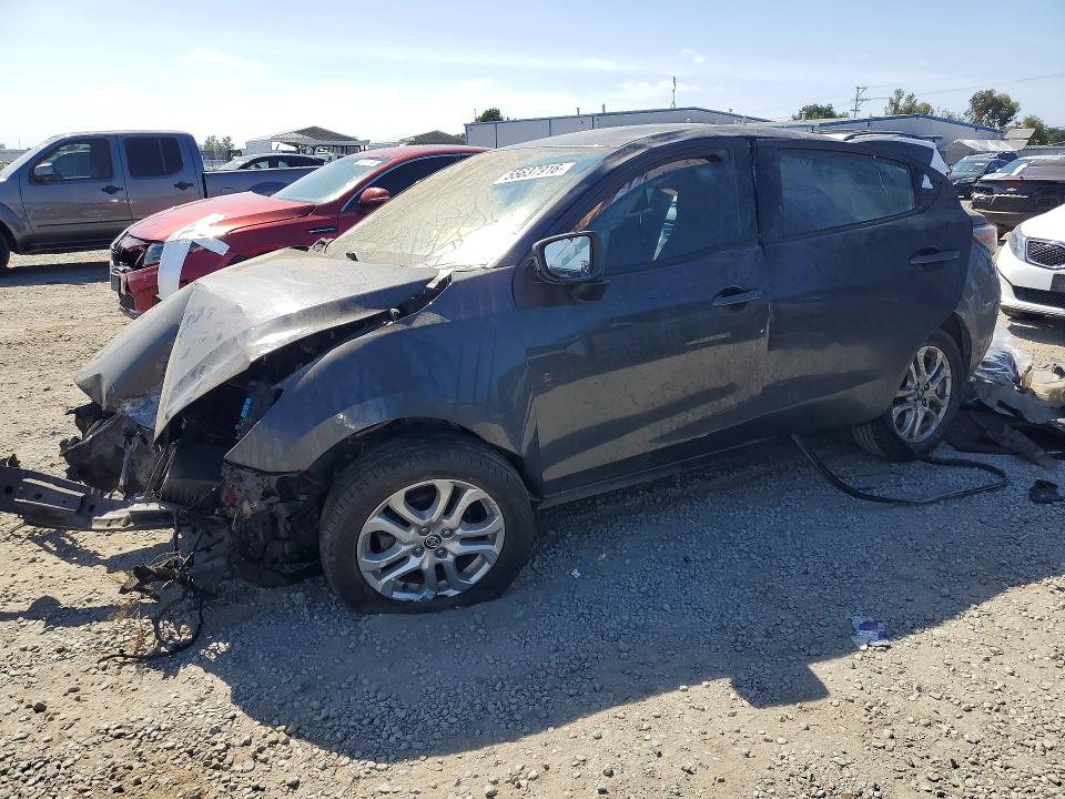 2016 Scion Ia VIN 3MYDLBZVXGY125222 COPART salvage auction — FRONT END, Ca - Salvage Certificate, sold $300 on 2026-07-31 (photo 1)