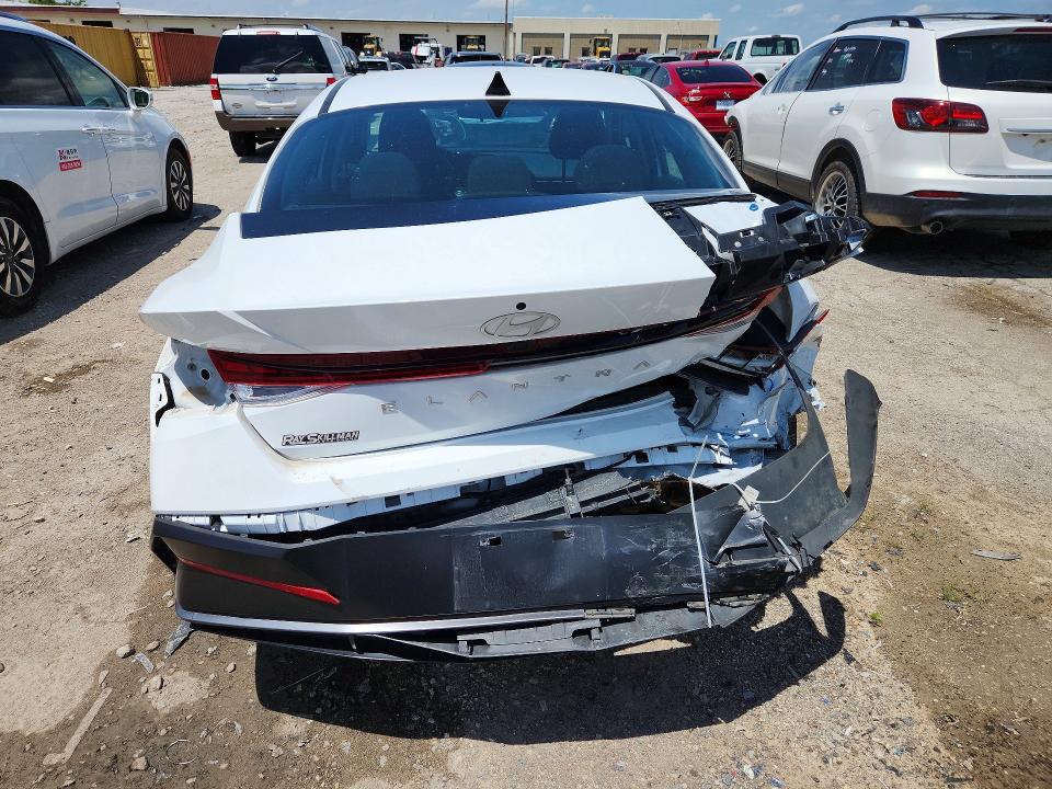 2024 Hyundai Elantra VIN KMHLS4DG7RU655649 COPART salvage auction — FRONT END, In - Cert Of Title-Salvage Title, sold $2,100 on 2026-07-24 (photo 6)