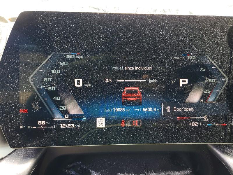 2025 BMW X2 VIN WBX83GM04S5220263 COPART salvage auction — FRONT END, Pa - Certificate Of Salvage, sold $19,000 on 2026-07-29 (photo 9)