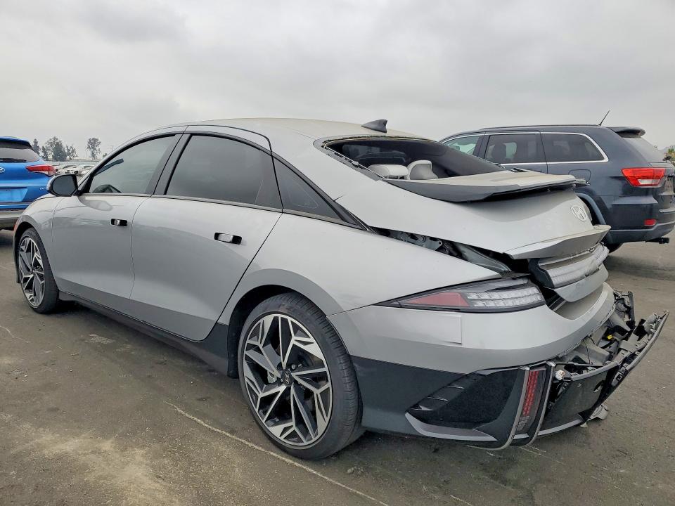 2025 Hyundai Ioniq 6 VIN KMHM34AA2SA085942 COPART salvage auction — REAR END, Ca - Salvage Certificate, sold $8,200 on 2026-08-19 (photo 2)