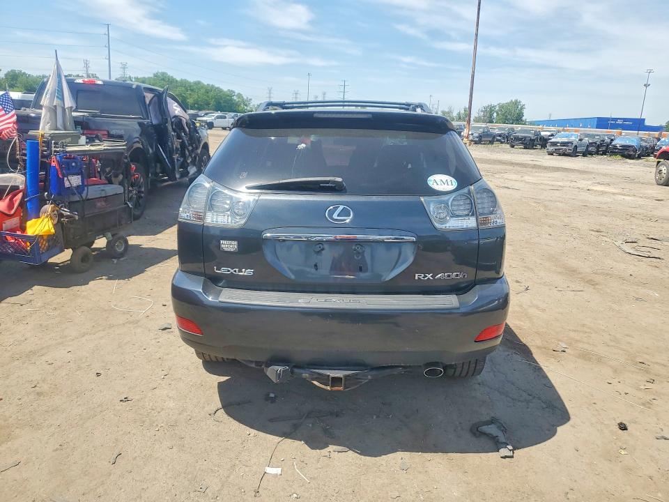 2007 Lexus Rx 400h VIN JTJHW31U072007966 COPART salvage auction — FRONT END, Mi - Certificate Of Title, sold $850 on 2026-07-17 (photo 6)