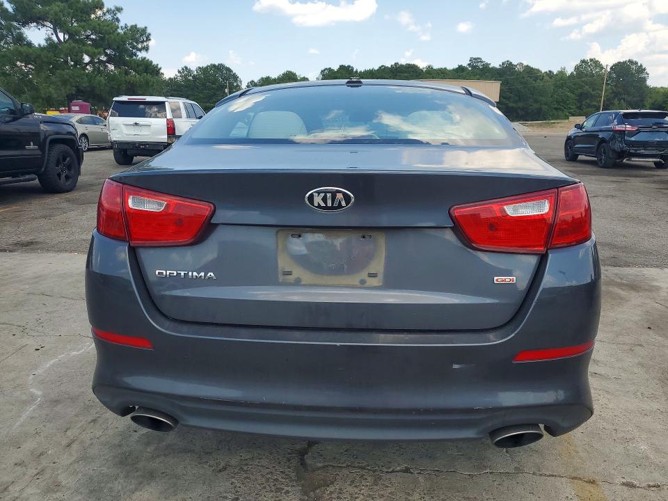 2015 Kia Optima VIN KNAGM4A77F5626773 COPART salvage auction — FRONT END, Sc - Cert Of Title-Salvage, sold $1,200 on 2026-07-17 (photo 6)