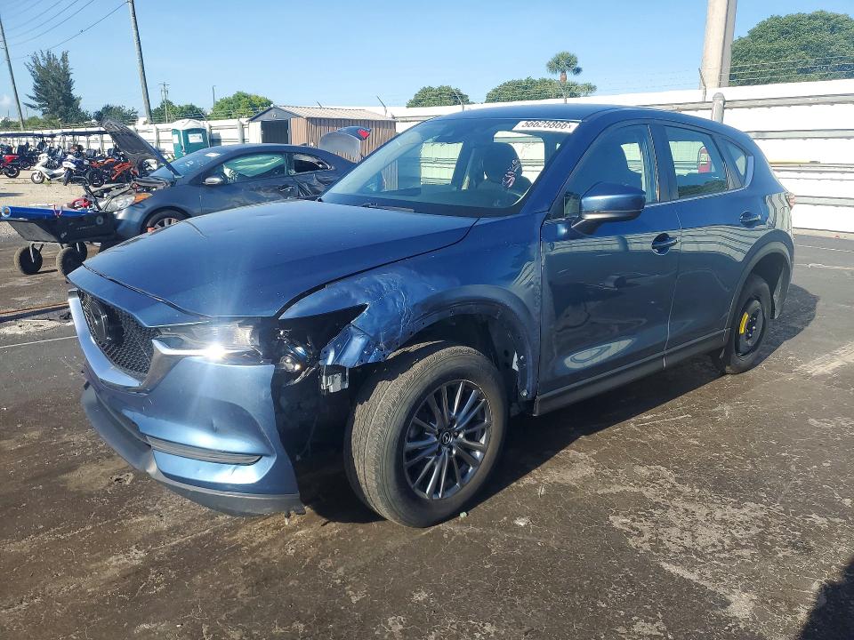 2021 Mazda Cx-5 VIN JM3KFABM2M0355293 COPART salvage auction — FRONT END, Oh - Cert Of Title-Repossession, sold $6,800 on 2026-07-28 (photo 1)