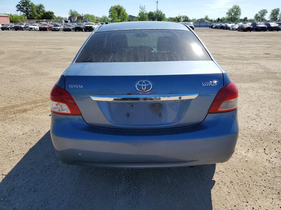 2008 Toyota Yaris VIN JTDBT923781290867 COPART salvage auction — FRONT END, On - Permit No Brand - Unfit, sold $800 on 2026-07-28 (photo 6)