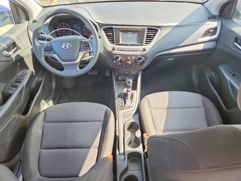 2022 Hyundai Accent VIN 3KPC24A60NE174375 COPART salvage auction — REAR END, CA - SALVAGE CERTIFICATE, sold $2,100 on 2026-07-31 (photo 8)
