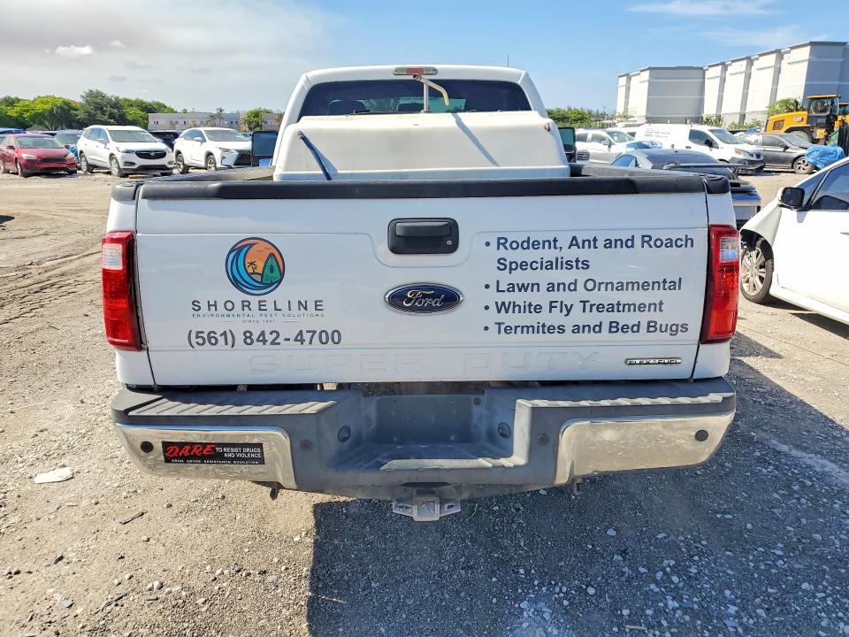 2015 Ford F-250 super duty VIN 1FTBF2A66FEC54684 COPART salvage auction — NORMAL WEAR, FL - CERTIFICATE OF TITLE, sold $1,050 on 2026-07-09 (photo 6)