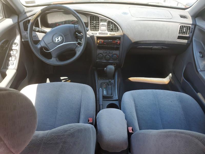 2005 Hyundai Elantra VIN KMHDN46D55U166157 COPART salvage auction — FRONT END, Va - Cert Of Title - Salvage, sold $300 on 2026-07-15 (photo 8)