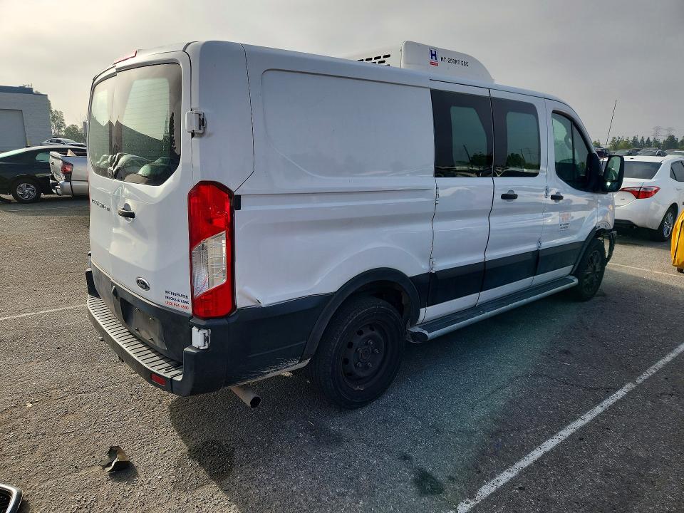2023 Ford Transit VIN 1FTBR1Y81PKA77845 COPART salvage auction — FRONT END, Ca - Salvage Certificate, sold $11,700 on 2026-07-09 (photo 3)
