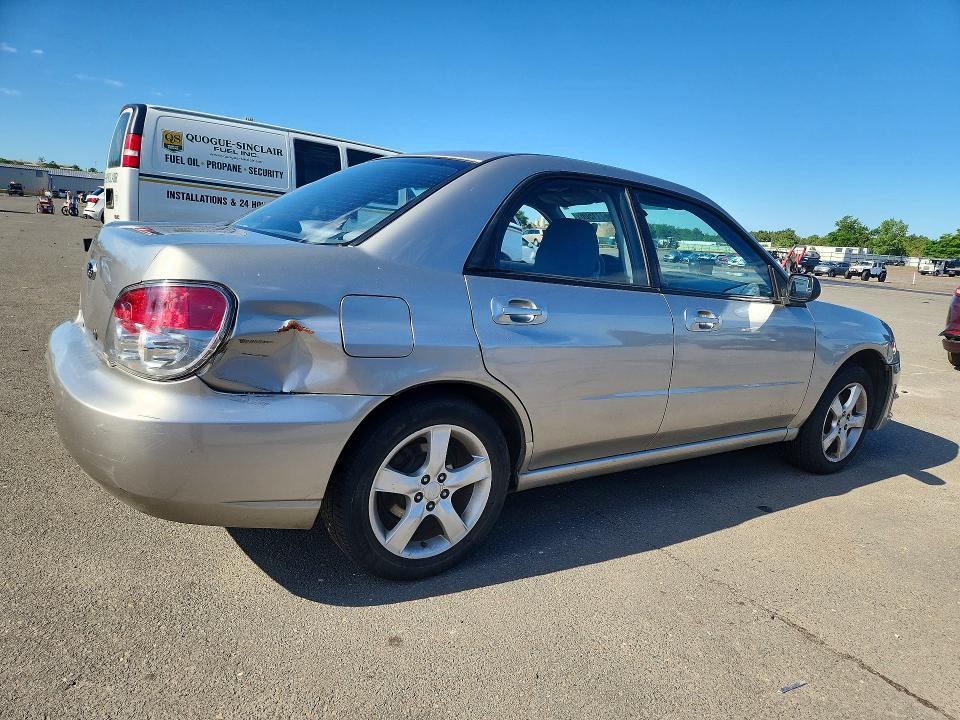2006 Subaru Impreza VIN JF1GD67656H503264 COPART salvage auction — REAR END, Ny - Certificate Of Title, sold $2,200 on 2026-07-15 (photo 3)