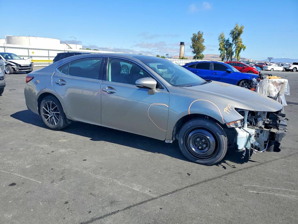 2017 Lexus ES VIN 58ABK1GGXHU079391 COPART salvage auction — FRONT END, Ca - Salvage Certificate, sold $7,000 on 2026-07-27 (photo 4)