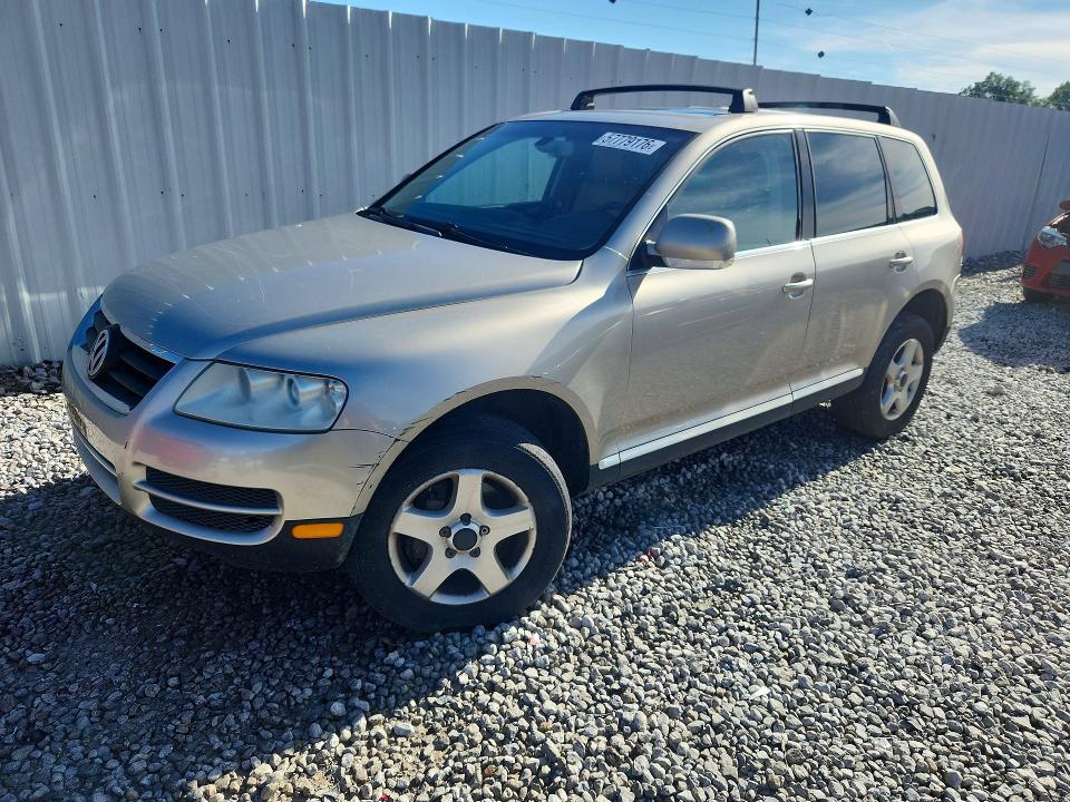 2004 Volkswagen Touareg VIN WVGBC67L24D011997 COPART salvage auction — REAR END, OH - CERT OF TITLE-SALVAGE, sold $300 on 2026-07-31 (photo 1)