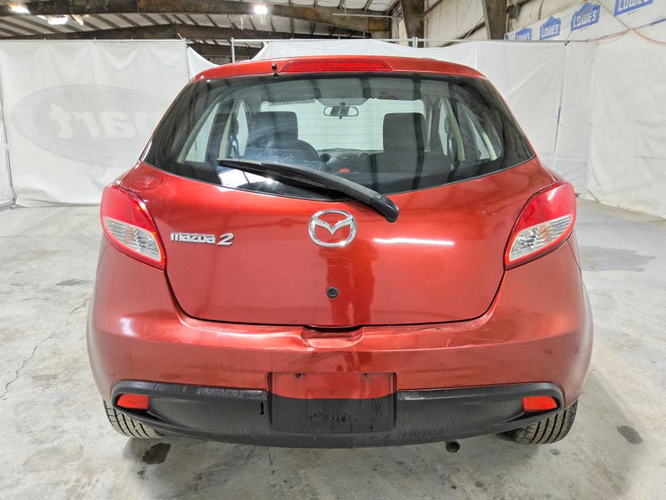 2014 Mazda 2 VIN JM1DE1KY0E0174167 COPART salvage auction — REAR END, Tn - Certificate Of Title, sold $600 on 2026-07-09 (photo 6)