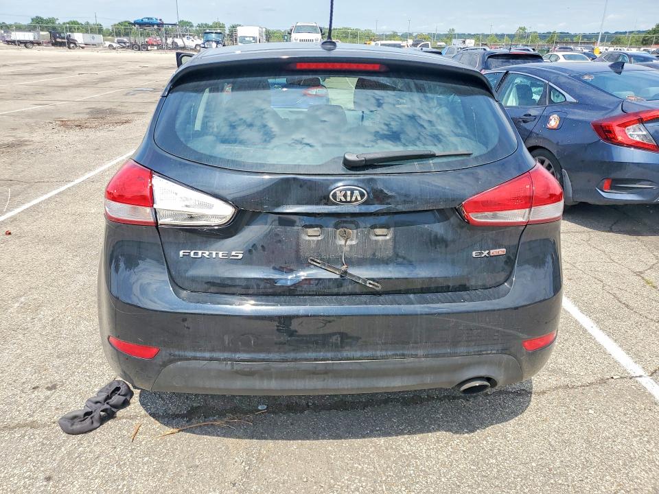 2015 Kia VIN KNAFX5A86F5363953 COPART salvage auction — FRONT END, Oh - Cert Of Title-Salvage, sold $500 on 2026-07-15 (photo 6)