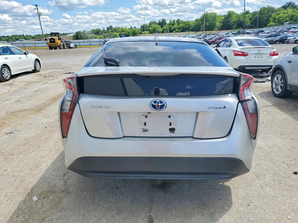 2016 Toyota Prius VIN JTDKARFU6G3518675 COPART salvage auction — ROLLOVER, Ky - Bill Of Sale/Part Only/No Titl, sold $300 on 2026-07-22 (photo 6)