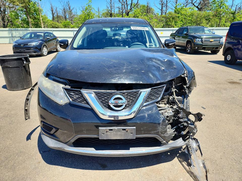 2015 Nissan Rogue VIN KNMAT2MT7FP548279 COPART salvage auction — FRONT END, Ny - Certificate Of Title, sold $550 on 2026-07-06 (photo 5)