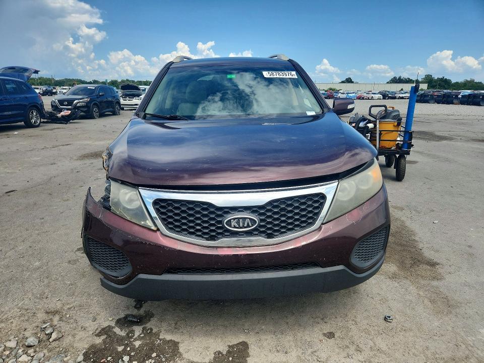 2013 Kia VIN 5XYKT4A23DG383441 COPART salvage auction — FRONT END, Fl - Cert Of Title Slvg Rebuildable, sold $450 on 2026-07-20 (photo 5)