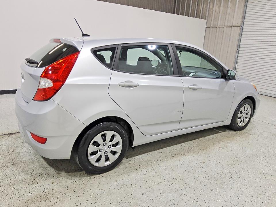 2017 Hyundai Accent VIN KMHCT5AE6HU312562 COPART salvage auction — MECHANICAL, Fl - Certificate Of Title, sold $525 on 2026-07-23 (photo 3)
