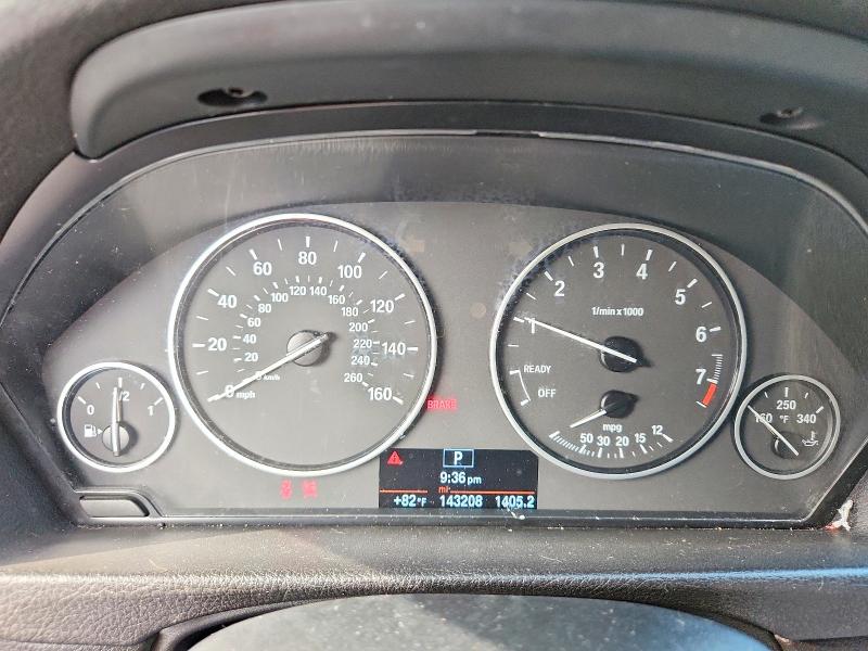 2015 BMW 3 series VIN WBA3C1C50FK120358 COPART salvage auction — MINOR DENT/SCRATCHES, Fl - Certificate Of Title, sold $2,900 on 2026-08-15 (photo 9)
