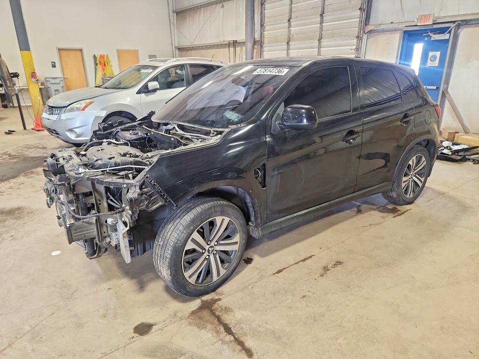 2023 Mitsubishi Outlander VIN JA4ARUAU3PU014331 COPART salvage auction — FRONT END, Pa - Certificate Of Salvage, sold $4,650 on 2026-07-22 (photo 1)