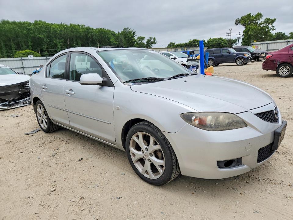 2008 Mazda 3 VIN JM1BK32F881133309 COPART salvage auction — FRONT END, Va - Cert Of Title - Salvage, sold $300 on 2026-07-07 (photo 4)