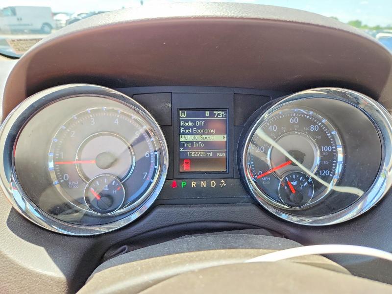 2013 Chrysler Voyager VIN 2C4RC1CG9DR818769 COPART salvage auction — REAR END, Pa - Certificate Of Salvage, sold $550 on 2026-07-17 (photo 9)