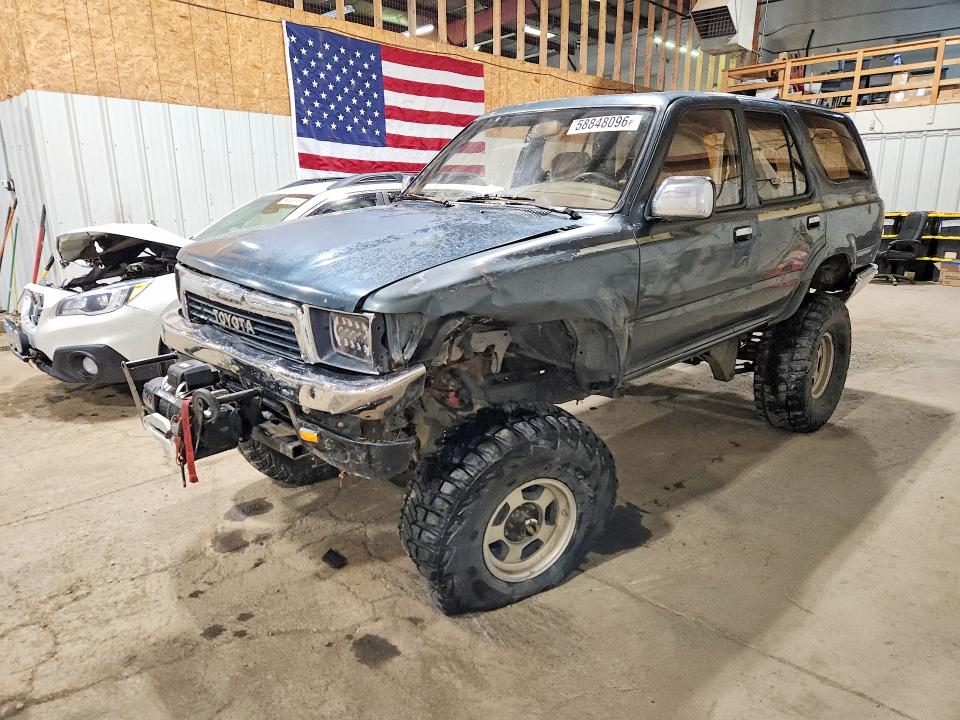 1991 Toyota 4runner VIN JT3VN39W2M0057357 COPART salvage auction — ALL OVER, Ak - Bill Of Sale- Salvage, sold $200 on 2026-07-28 (photo 1)