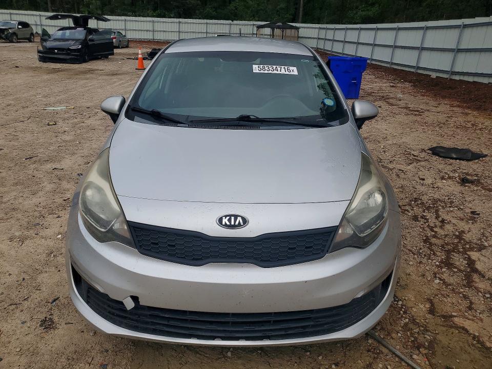 2017 Kia Rio VIN KNADM4A37H6011802 COPART salvage auction — MINOR DENT/SCRATCHES, Nc - Dealer Only Clean Title, sold $1,150 on 2026-07-06 (photo 5)
