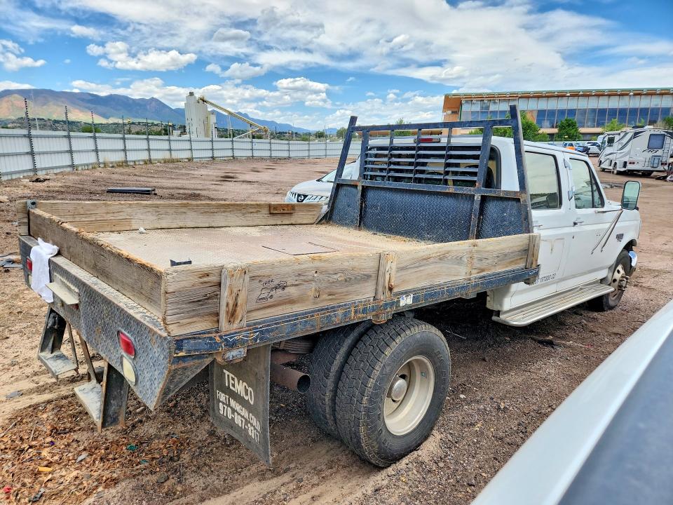 1997 Ford F350 VIN 1FTJW35F4VEC24111 COPART salvage auction — FRONT END, Co - Salvage Title, sold $500 on 2026-07-08 (photo 3)