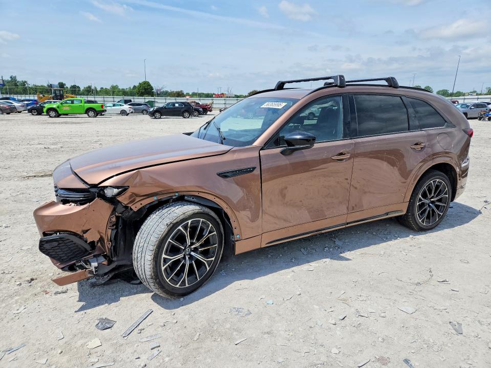 2025 Mazda Cx-70 VIN JM3KJDHC2S1103162 COPART salvage auction — UNDERCARRIAGE, IL - SALVAGE CERTIFICATE, sold $6,300 on 2026-07-27 (photo 1)