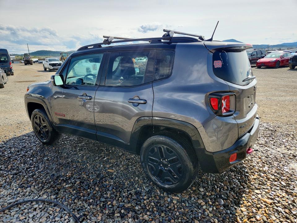 2018 Jeep Renegade VIN ZACCJBCB8JPG72886 COPART salvage auction — MECHANICAL, WV - CERTIFICATE OF TITLE, sold $400 on 2026-07-28 (photo 2)