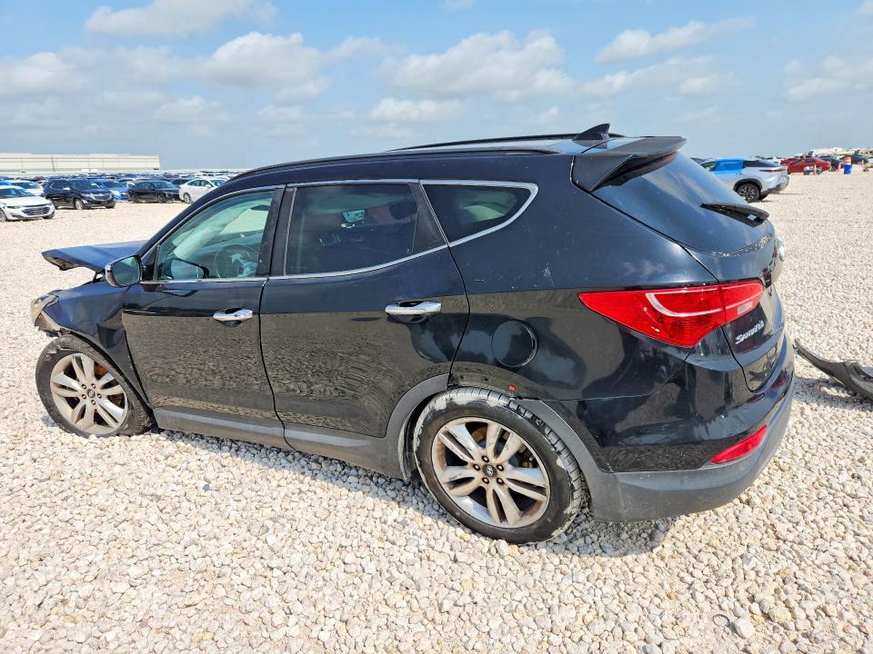 2016 Hyundai Santa fe VIN 5XYZW4LAXGG325907 COPART salvage auction — FRONT END, Tx - Salvage Vehicle Title, sold $1,350 on 2026-07-09 (photo 2)