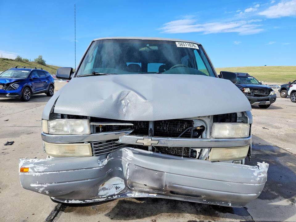 1996 Chevrolet Astro VIN 1GNEL19W2TB180527 COPART salvage auction — FRONT END, Co - Public - Salvage Title, sold $750 on 2026-07-08 (photo 5)