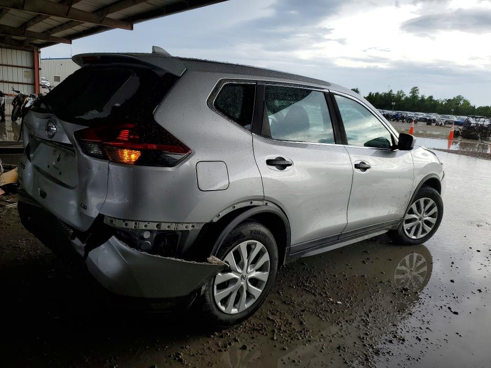 2018 Nissan Rogue VIN KNMAT2MV1JP554251 COPART salvage auction — REAR END, Tx - Salvage Vehicle Title, sold $1,850 on 2026-07-21 (photo 3)