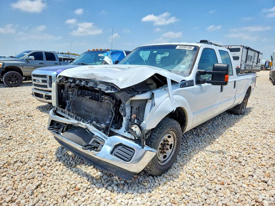 2015 Ford F-350 super duty VIN 1FT8W3A61FEC33323 COPART salvage auction — FRONT END, Tx - Salvage Vehicle Title, sold $550 on 2026-07-09 (photo 1)