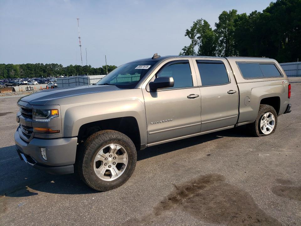 2017 Chevrolet Silverado VIN 3GCUKREC2HG358260 COPART salvage auction — REAR END, Nc - Salvage Certificate Of Title, sold $6,600 on 2026-07-28 (photo 1)