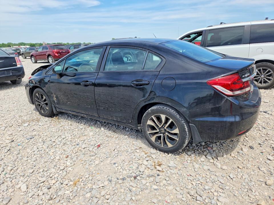 2015 Honda Civic VIN 19XFB2F83FE086952 COPART salvage auction — FRONT END, Mi - Certificate Of Title, sold $3,650 on 2026-07-02 (photo 2)