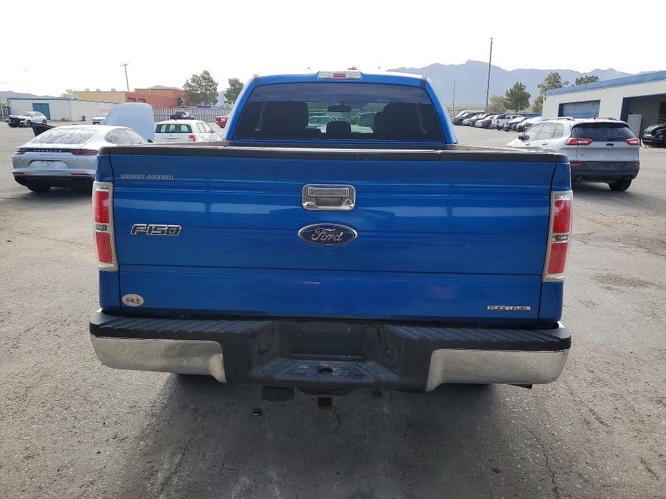 2014 Ford F-150 lightning VIN 1FTEX1EM9EFA39497 COPART salvage auction — REAR END, Tx - Certificate Of Title, sold $2,350 on 2026-07-31 (photo 6)