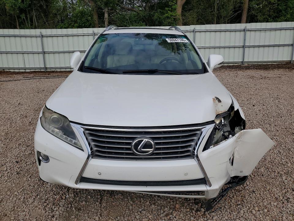 2013 Lexus Rx VIN JTJBK1BA1D2034308 COPART salvage auction — FRONT END, Nc - Salvage Certificate Of Title, sold $275 on 2026-07-24 (photo 5)
