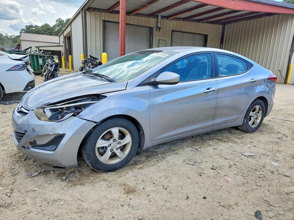 2015 Hyundai Elantra VIN 5NPDH4AE6FH642679 COPART salvage auction — FRONT END, De - Salvage Certificate, sold $325 on 2026-07-28 (photo 1)