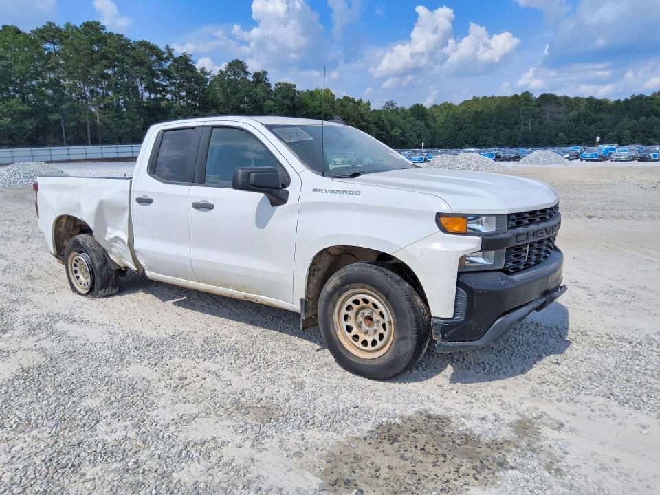 2019 Chevrolet Silverado 1500 VIN 1GCRWAEH8KZ384683 COPART salvage auction — REAR END, GA - CERTIFICATE OF TITLE, sold $6,000 on 2026-07-09 (photo 4)
