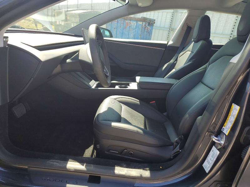 2025 Tesla Model 3 VIN 5YJ3E1EA1SF079236 COPART salvage auction — FRONT END, Ca - Salvage Certificate, sold $13,300 on 2026-07-14 (photo 7)
