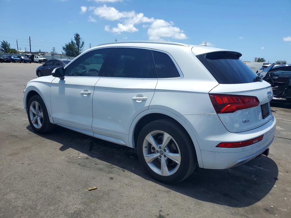 2020 Audi Q5 VIN WA1BNAFY9L2029402 COPART salvage auction — DAMAGE HISTORY, Fl - Cert Of Title-Rebuilt, sold $7,900 on 2026-07-06 (photo 2)