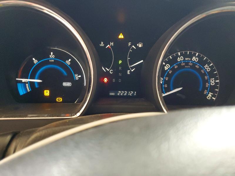 2008 Toyota Highlander VIN JTEEW44A582020593 COPART salvage auction — SIDE, Tx - Salvage Vehicle Title, sold $1,250 on 2026-07-06 (photo 9)