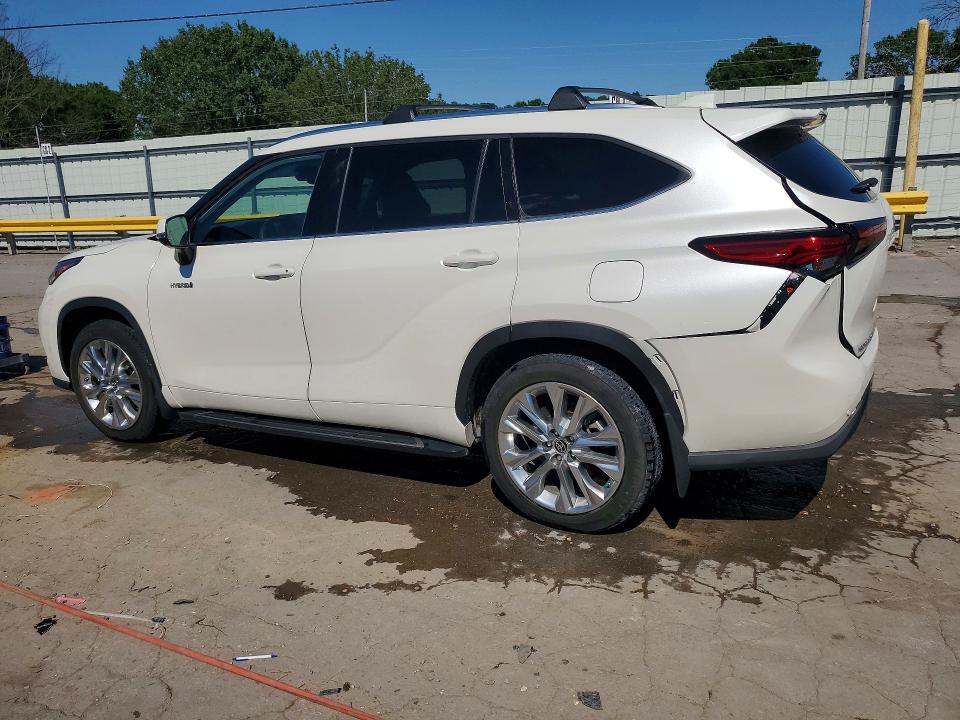 2021 Toyota Highlander VIN 5TDYARAH3MS505705 COPART salvage auction — REAR END, TN - SALVAGE CERTIFICATE, sold $200 on 2026-07-27 (photo 2)